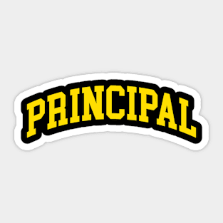 Principal Sticker